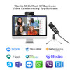 Adesso Xtream M4 Wired Condenser USB Microphone with Stand for Streaming and Meetings