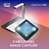 Adesso CyberTrack 520 5 Megapixel Fixed-Focus A4 Document Camera Scanner with OCR Text Recognition