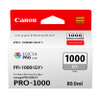 Canon PFI-1000GY 80ml Grey Ink Tank Genuine for IMAGEPROGRAF PRO-1000