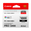 Canon PFI-1000MBK 80ml Matte Black Ink Tank Genuine for IMAGEPROGRAF PRO-1000
