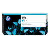 HP 727 300-ml Cyan Ink Cartridge for DesignJet T920/T930/T1500/T1530/T2500/T2530