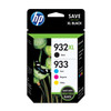 HP 932XL Black/933XL Cyan/Magenta/Yellow 4-pack Original Ink Cartridges