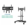 North Bayou TV Trolley Cart (43" - 65" Max 45kg)