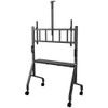Atdec AD-TVC-125 Heavy Duty TV Trolley Cart (65"- 115"Max 125kg)