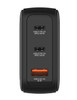 Verbatim 100W 3-Port Mini GaN USB-C/A Smart Display Charger