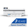 BUNDLE Epson SureColor T3160M 24" Compact Drawing & Poster Multifunction Printer + 3 Year CoverPlus Warranty
