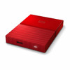 WD My Passport 4TB USB 3.0 Portable Hard Drive - Red