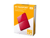 WD My Passport 4TB USB 3.0 Portable Hard Drive - Red