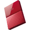 WD My Passport 1TB USB 3.0 Portable Hard Drive - Red