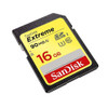SanDisk Extreme SDHC, SDXNE 16GB, U3, C10, UHS-I, 90MB/s R, 40MB/s W, 4x6, Lifetime Limited