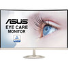 ASUS VZ27VQ Eye Care Curved Monitor 27" FHD, Ultra-slim, Frameless, Flicker Free, Blue Light Filter