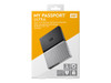 WD My Passport Ultra 1TB USB 3.0 Portable Storage with Metal Finish - Black/Grey