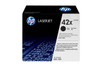HP 42X High Yield Black LaserJet Toner Cartridge (Q5942X)
