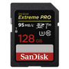 SanDisk Extreme Pro SDXC, SDXXG 128GB, V30, U3, C10, UHS-I, 95MB/s R, 90MB/s W, 4x6, Lifetime Limited