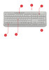 Microsoft Wired Keybaord 600 - White RETAIL