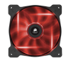 Corsair The Air Series SP 140 LED High Static Pressure Fan Cooling, Red, Single Pack