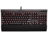 Corsair Gaming K70 RAPIDFIRE Mechanical Keyboard, Backlit Red LED, Cherry MX Speed