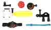 JOLT Outdoor Kit Accessories - Waterproof Case Adapter w/ Floating Hand Grip, Bike & Helmet Strap Mount.