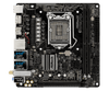 ASRock Z370M-ITX/ac, miniITX, Socket 1151, DDR4 4000+, 1 PCIe 3.0 x16, 2 HDMI/ DP, 7.1 CH HD Audio, 6 SATA3, USB 3.1, 3yrs wrty