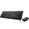GIGA wireless keyboard and mouse combo, 2.4Ghz wireless tech, spill-resistant, 1300dpi Ergoromic Optical Mouse