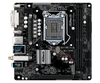 ASRock H310M-ITX/ac mini ITX, PCIe x16, M.2(1 SSD, 1 WiFi Key), HDMI, DVI-D, USB 3.1, Intel I219V, 802.11ac (PCIe), 3 yrs wrty