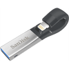 SanDisk iXpand flash drive, SDIX30N 256GB, Grey, iOS, USB 3.0, 2Y