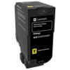 Lexmark 74C60Y0 Yellow Toner Cartridge Genuine for CS720 CS725 CX725