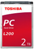 TOSHIBA L200 INT 2.5" 2TB 5400RPM Mobile HDD SATA (9.5MM)