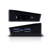 USB 3.0 Universal Dual Display Docking Station with 4K Support