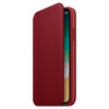 Apple iPhone X Leather Folio Case - (PRODUCT)Red