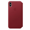 Apple iPhone XS Max Leather Folio - (PRODUCT)Red