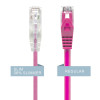 ALOGIC 0.30m Pink Ultra Slim Cat6 Network Cable - Series Alp
