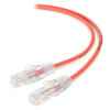ALOGIC 0.50m Red Ultra Slim Cat6 Network Cable - Series Alph