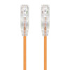 ALOGIC 1m Orange Ultra Slim Cat6 Network Cable - Series Alph