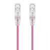 ALOGIC 1m Pink Ultra Slim Cat6 Network Cable - Series Alpha