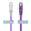 ALOGIC 2m Purple Ultra Slim Cat6 Network Cable - Series Alph