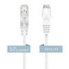 ALOGIC 2m White Ultra Slim Cat6 Network Cable - Series Alpha