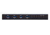 Aten 4x4 USB 3.1 Gen 1 Industrial Grade Hub Switch, up to 5Gbps data throughput, supports serial control RS422/RS485