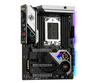 AMD TRX40; 256GB, 8x DDR4; 3x PCI Express 4.0; 2x USB 3.2 Type-A, USB 3.2 Type-C, 4x USB 3.2 Gen1; 8x SATA3 6Gb/s, Hyper M.2 Sockets M2 1,Hyper M.2 So