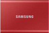 Portable SSD T7, 500GB, Metallic Red, USB3.2, Type-C, R/W(Max) 1,050MB/s, Aluminium Case, 3 Years Warranty