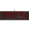 CORSAIR K60 PRO Mechanical Gaming Keyboard, Backlit Red LED, CHERRY VIOLA Keyswitches, Black