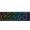 CORSAIR K60 RGB PRO LOW PROFILE Mechanical Gaming Keyboard, Backlit RGB LED, CHERRY MX Low Profile SPEED Keyswitches, Black