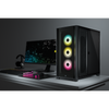 iCUE 5000X RGB Tempered Glass Mid-Tower Smart Case, Black