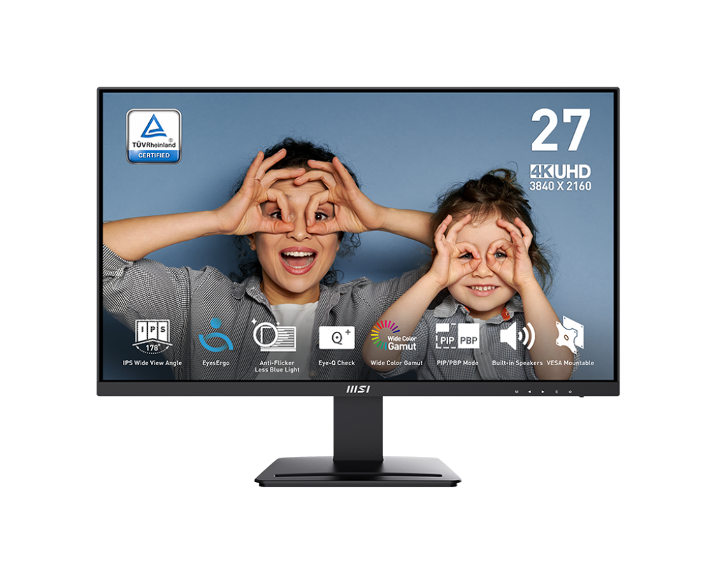 MSI Pro MP273U 27" 4K UHD IPS Business Monitor