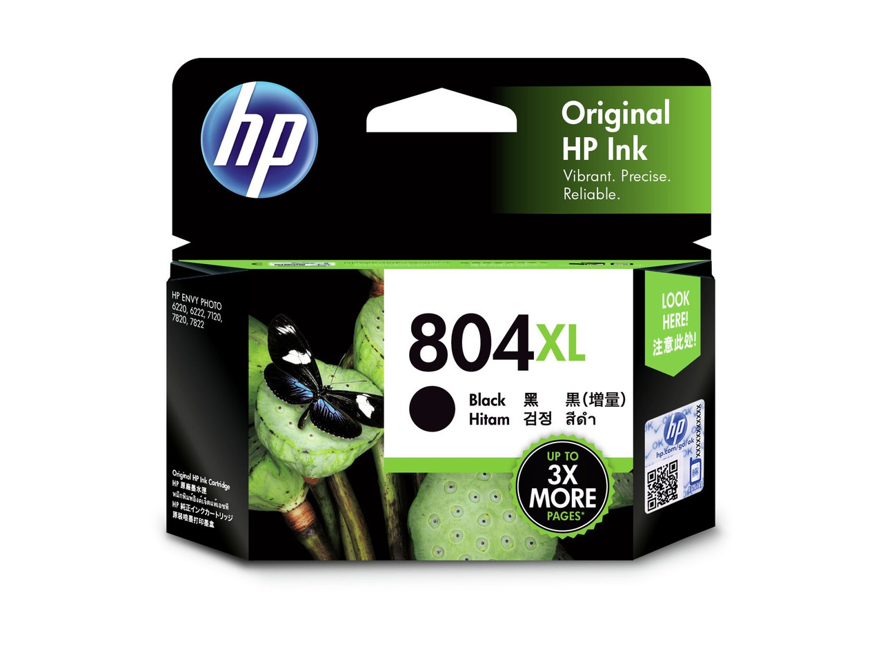 HP 804XL Black Original Ink Cartridge MediaForm AU