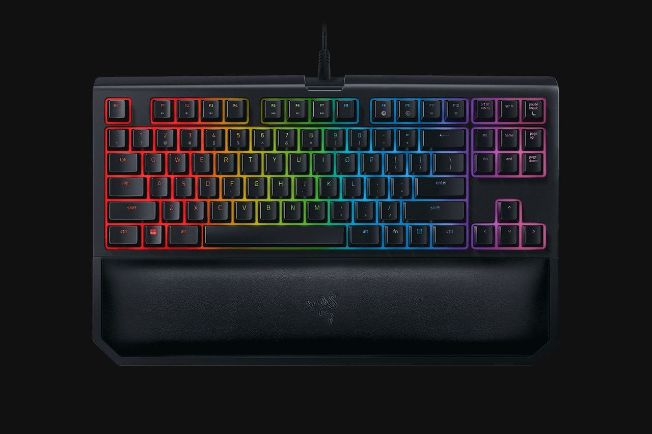 razer blackwidow te chroma v2 green switch