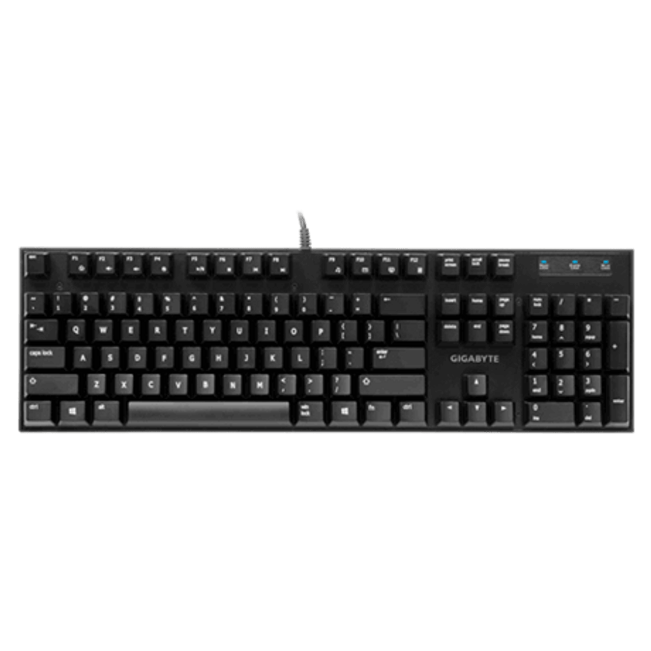 gigabyte force k83 cherry mx blue