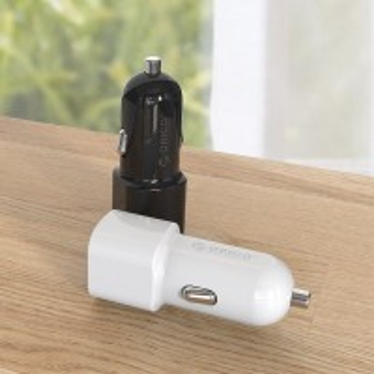 Orico 2 port USB car charger 12V / 24V 3.4A max 17W with Intelligent IC -  White