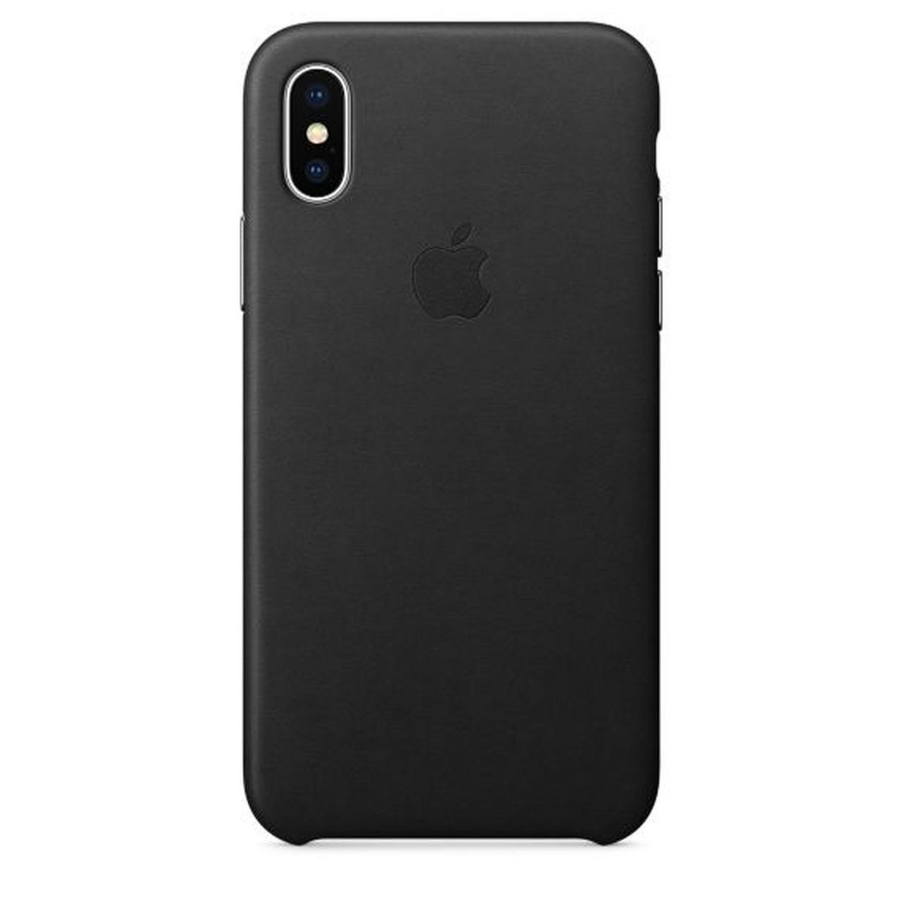 Apple iPhone X Leather Case - Black - MediaForm AU