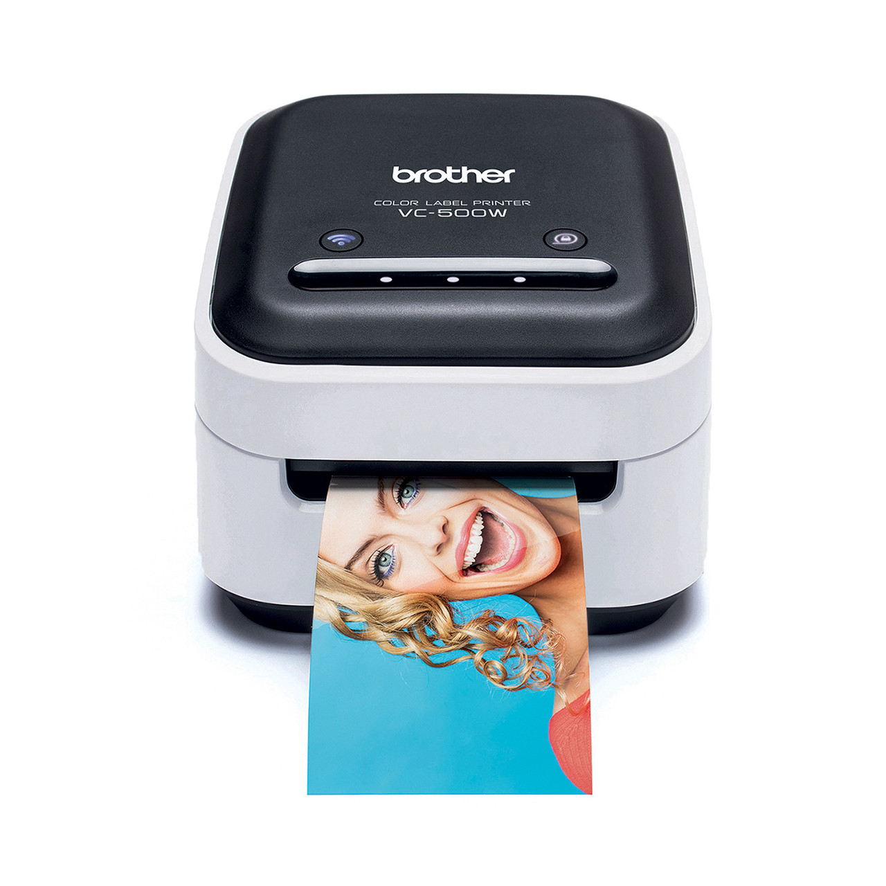 Brother VC-500W Versatile Compact Color Label and Photo Printer with  Wireless Networking